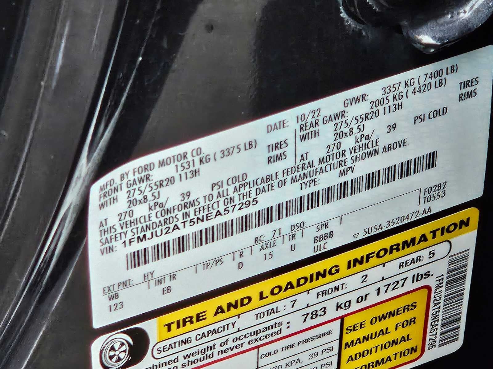 2022 Ford Expedition Limited