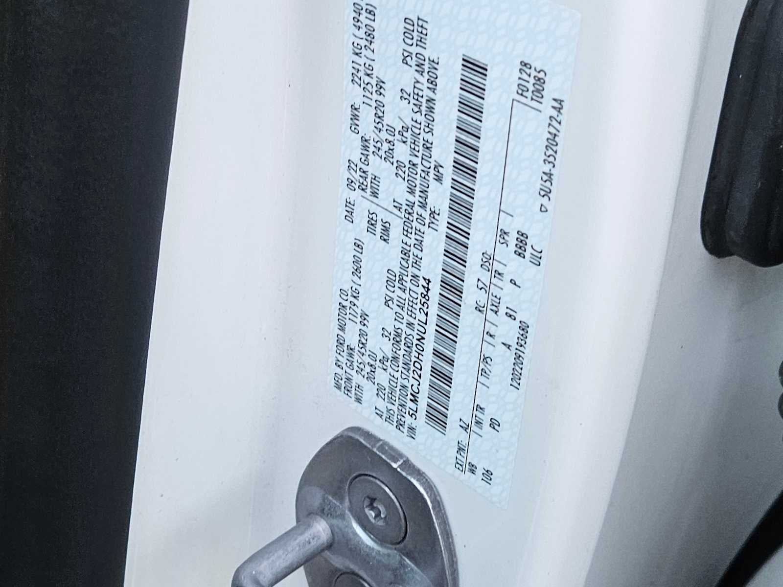 2022 Lincoln Corsair Reserve