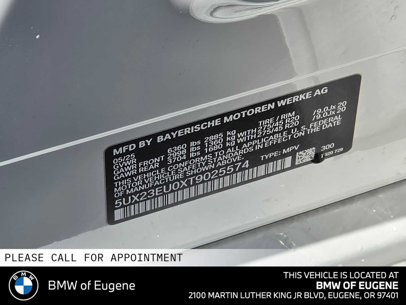 2026 BMW X5 xDrive40i