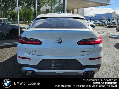 2025 BMW X4 xDrive30i xDrive30i