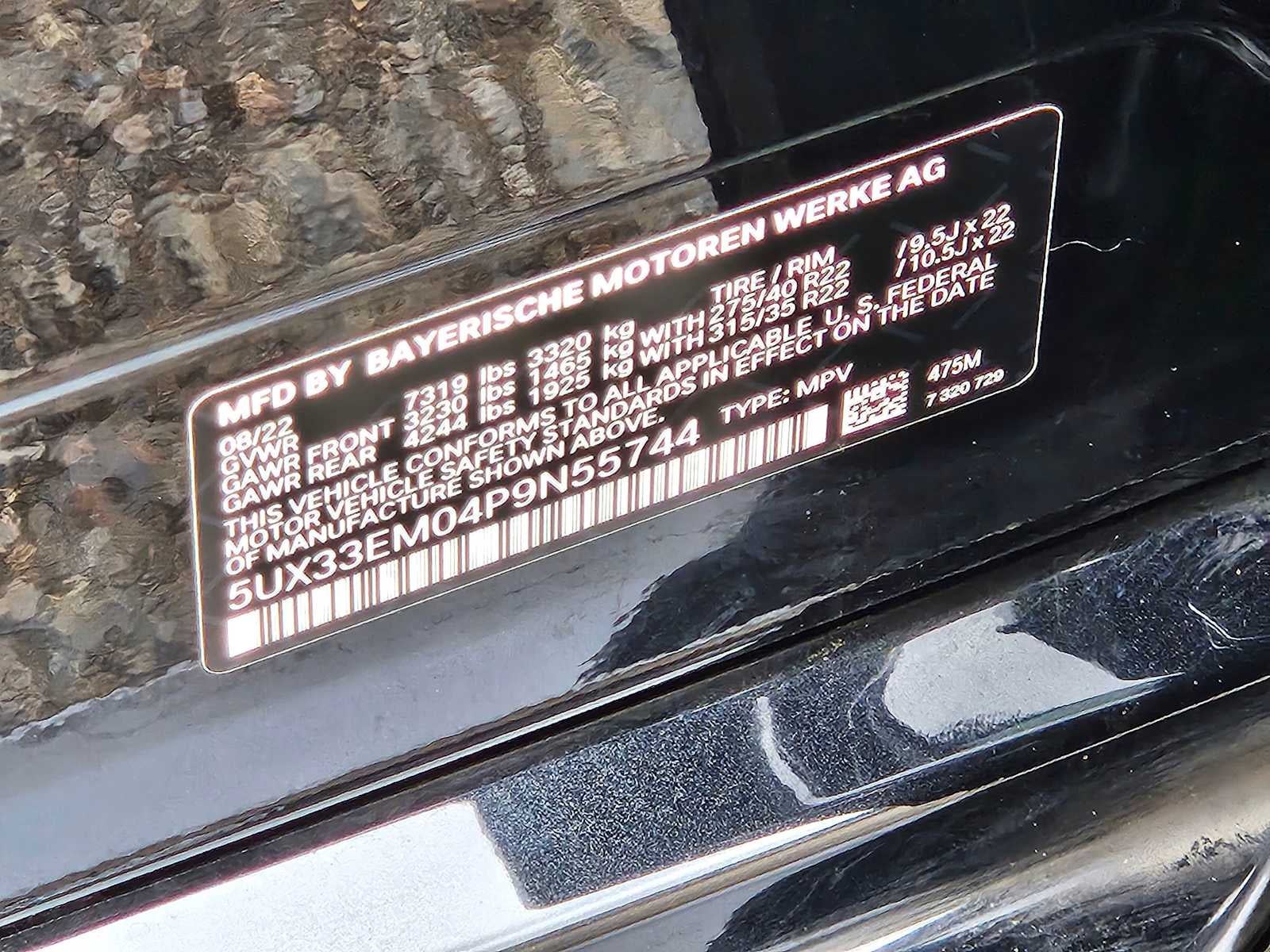 2023 BMW X7 M60i M60i