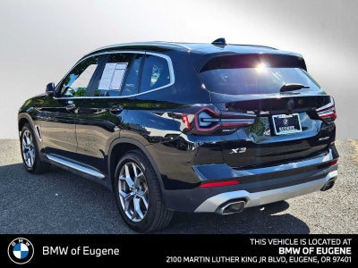 2023 BMW X3 xDrive30i xDrive30i