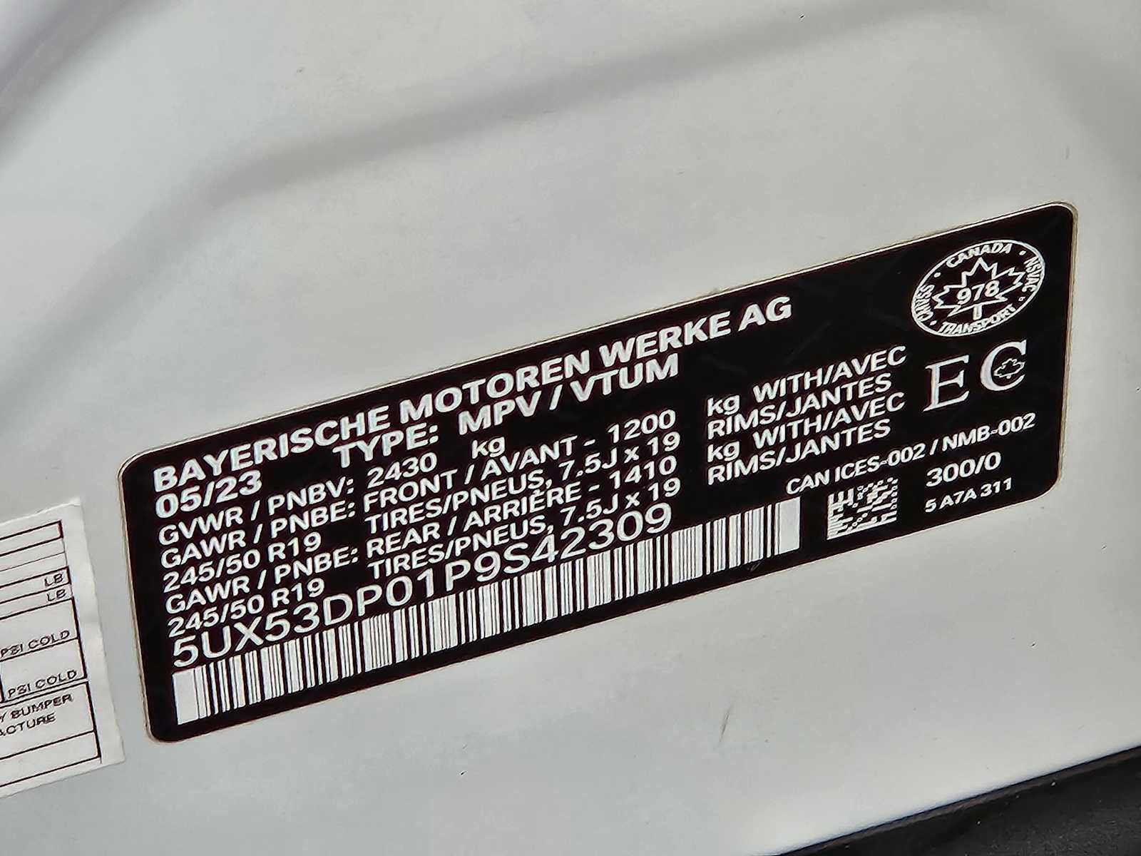 2023 BMW X3 xDrive30i