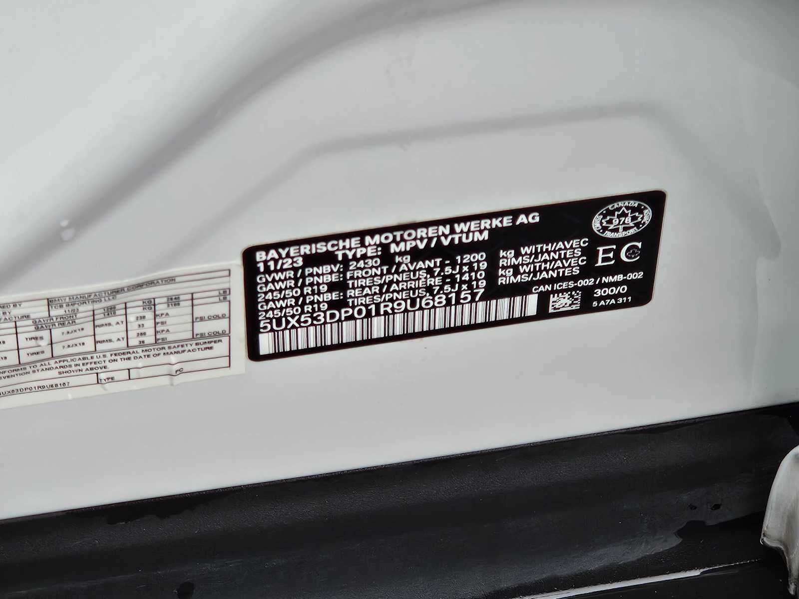 2024 BMW X3 xDrive30i