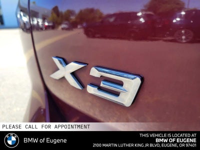 2023 BMW X3 xDrive30i