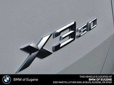 2025 BMW X3 30 xDrive 30 xDrive