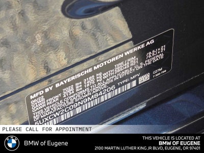 2022 BMW X7 xDrive40i