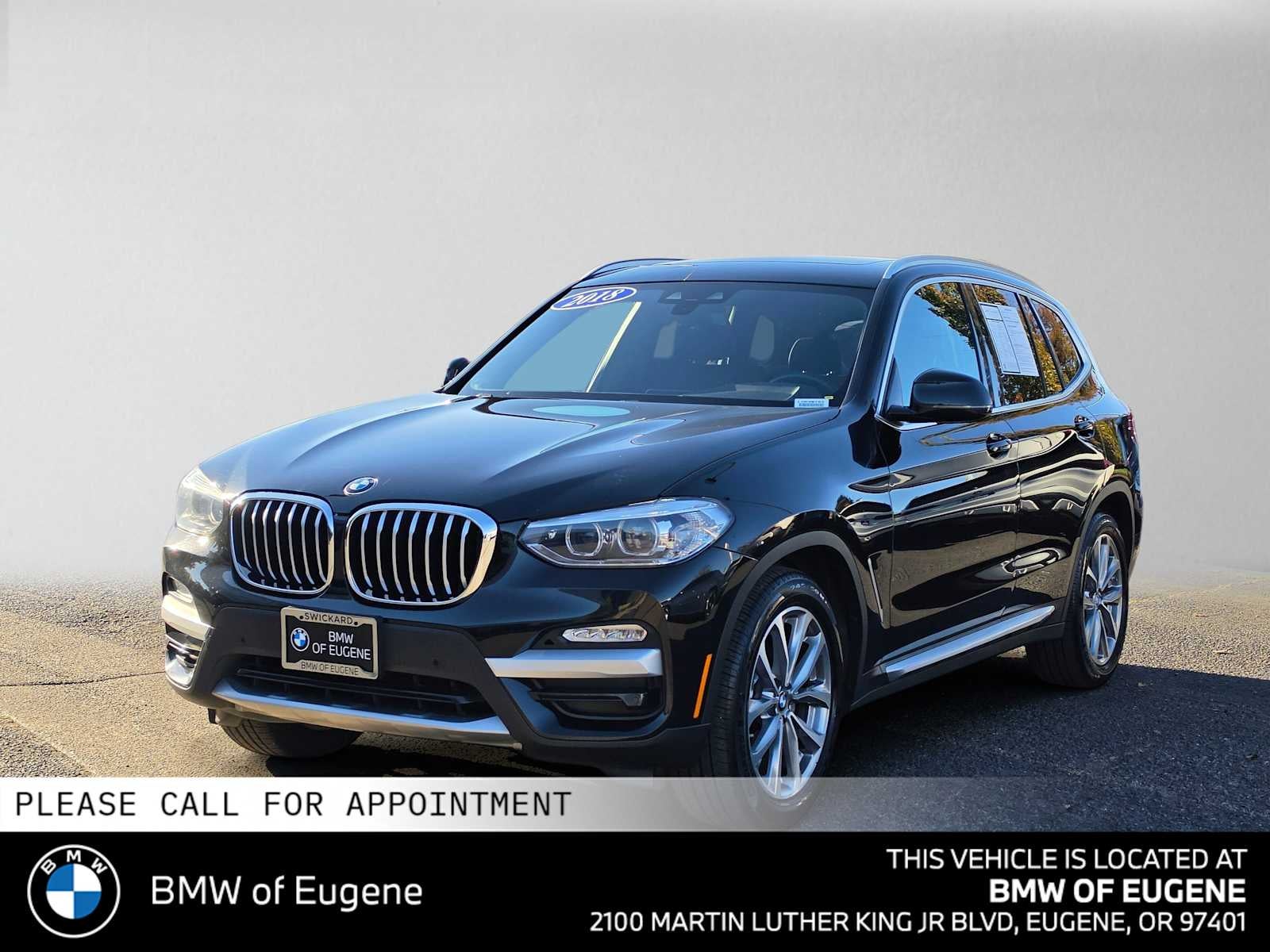 2018 BMW X3 xDrive30i