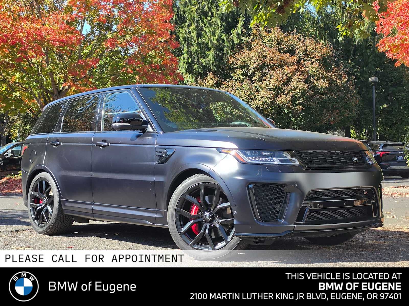 2020 Land Rover Range Rover Sport SVR