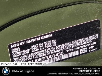 2025 BMW M3 Competition xDrive