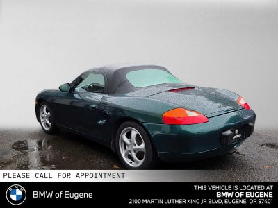 2000 Porsche Boxster 2dr Roadster Manual