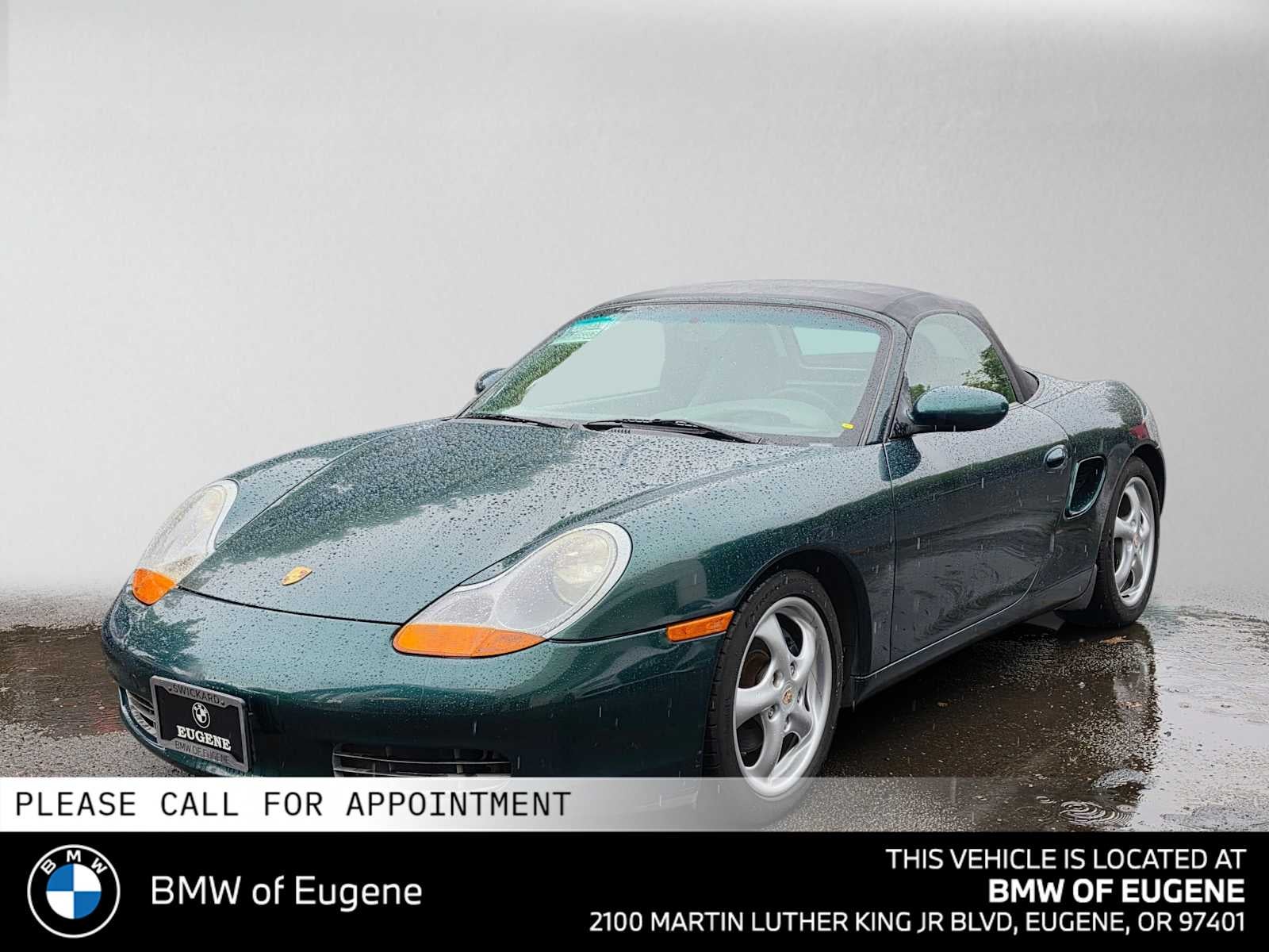 2000 Porsche Boxster 2dr Roadster Manual