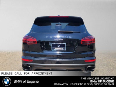 2016 Porsche Cayenne AWD 4dr