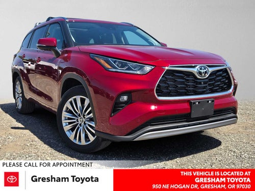 2026 Toyota Highlander Platinum