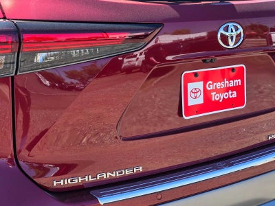 2026 Toyota Highlander Platinum