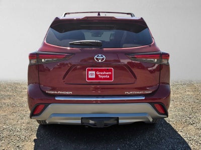 2026 Toyota Highlander Platinum