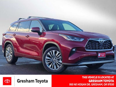 2026 Toyota Highlander Platinum