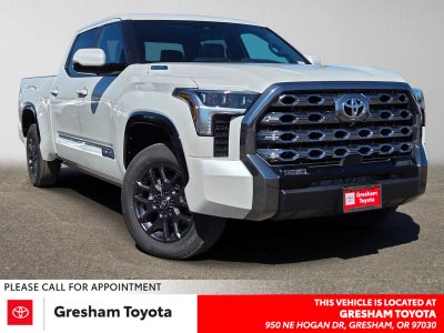 2026 Toyota Tundra Platinum Hybrid