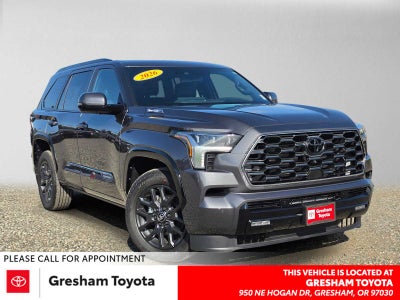 2026 Toyota Sequoia Platinum