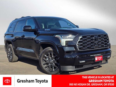 2026 Toyota Sequoia Platinum