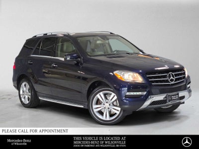 2015 Mercedes-Benz ML 350 4MATIC® 4dr