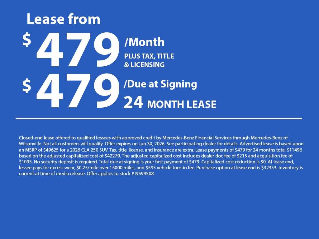 2026 Mercedes-Benz CLA 250 4MATIC® Coupe