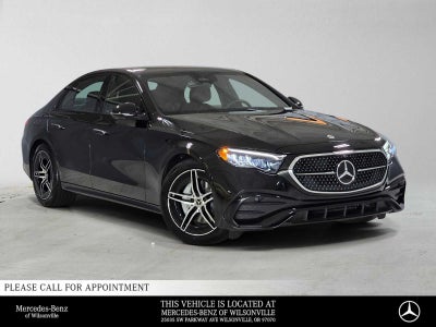 2026 Mercedes-Benz E 350 4MATIC® Sedan
