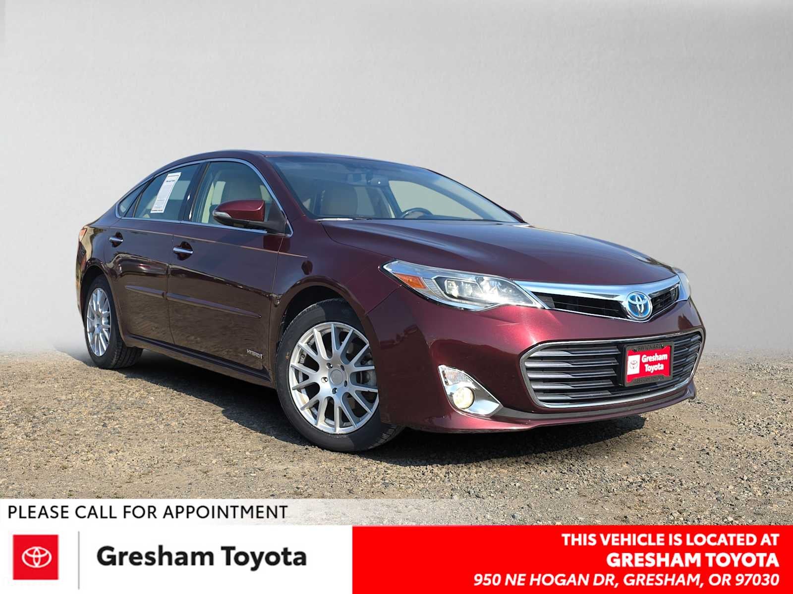 2014 Toyota Avalon Hybrid Limited