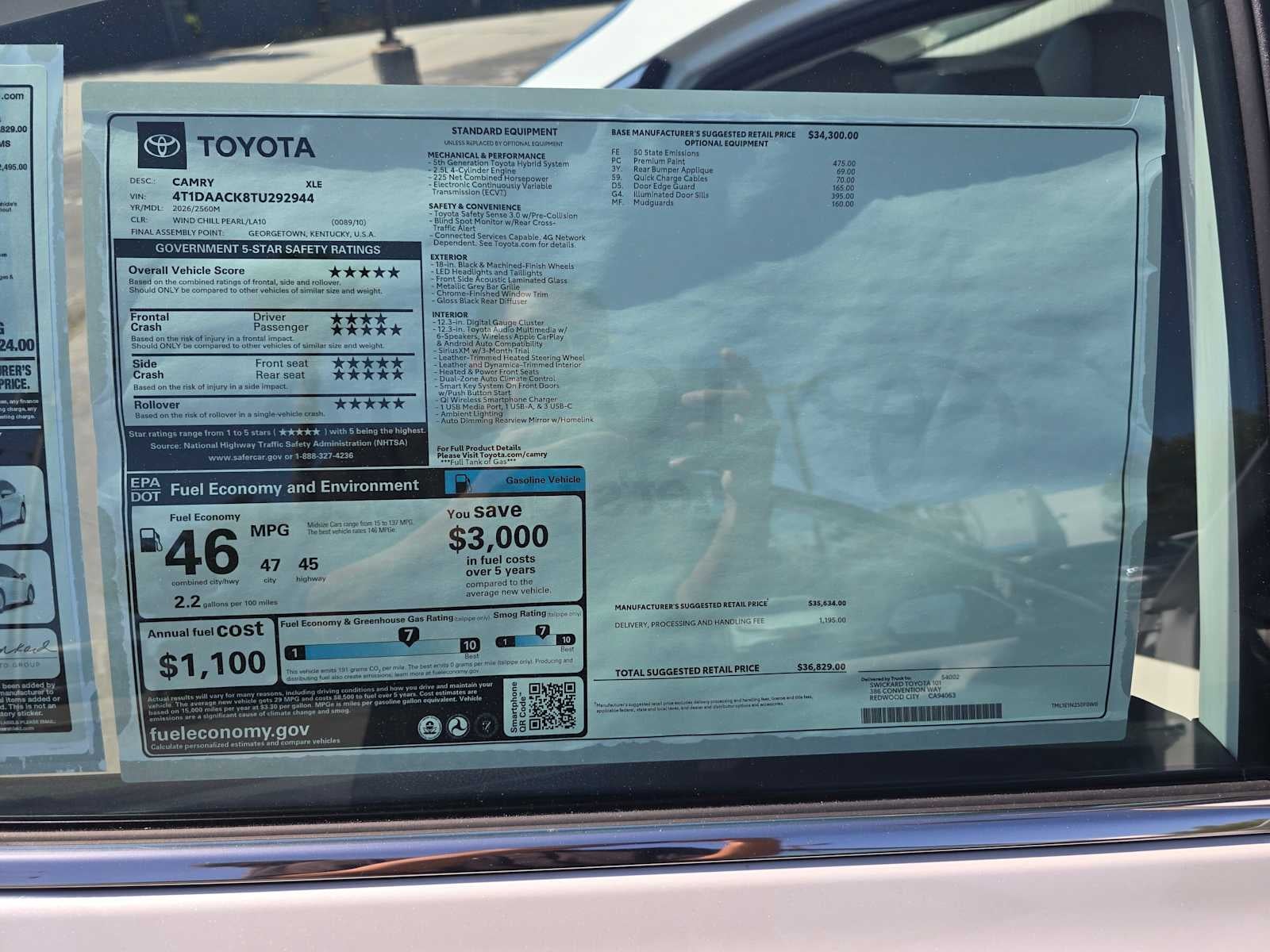 2026 Toyota Camry XLE