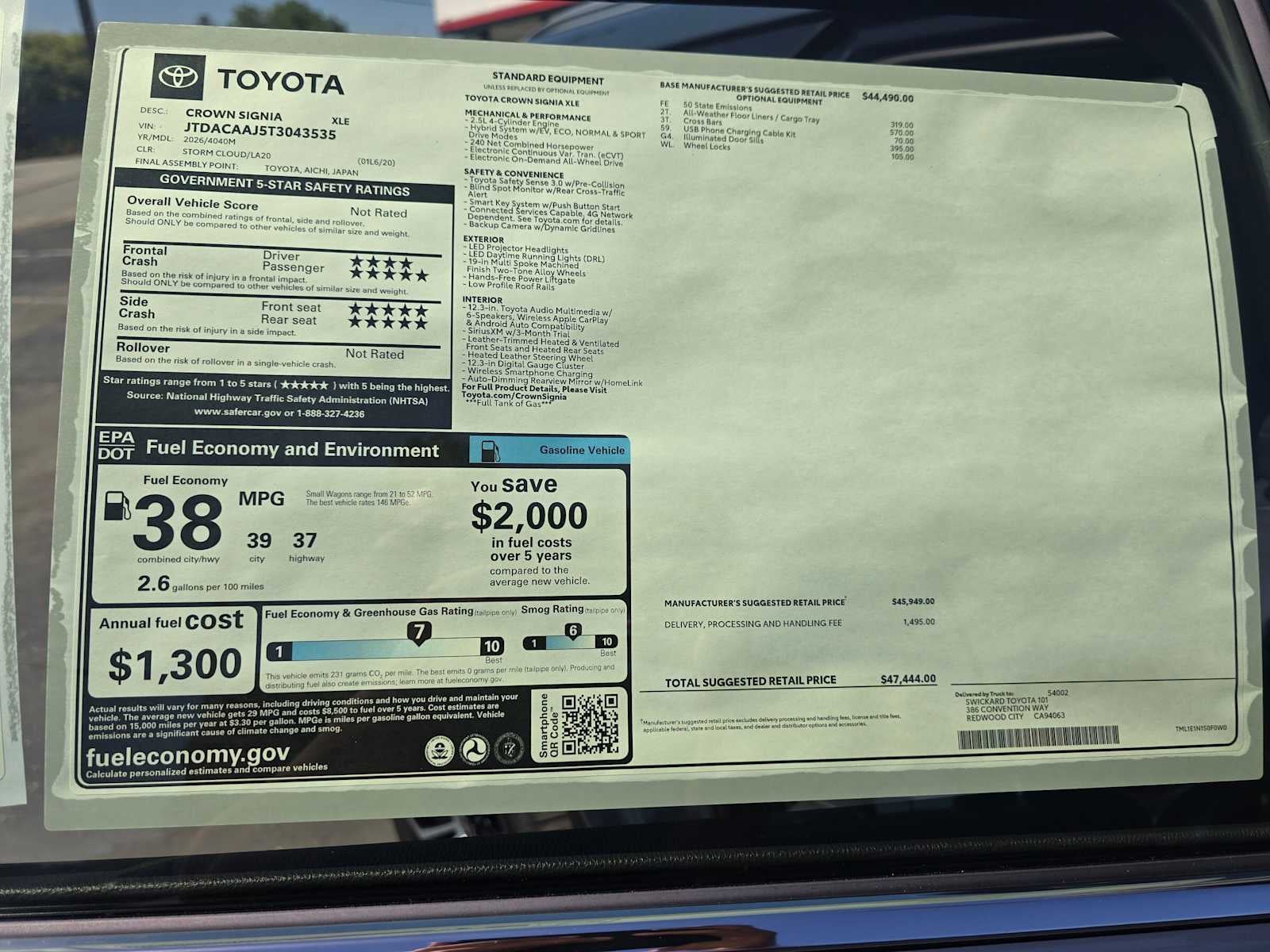 2026 Toyota Toyota Crown Signia XLE