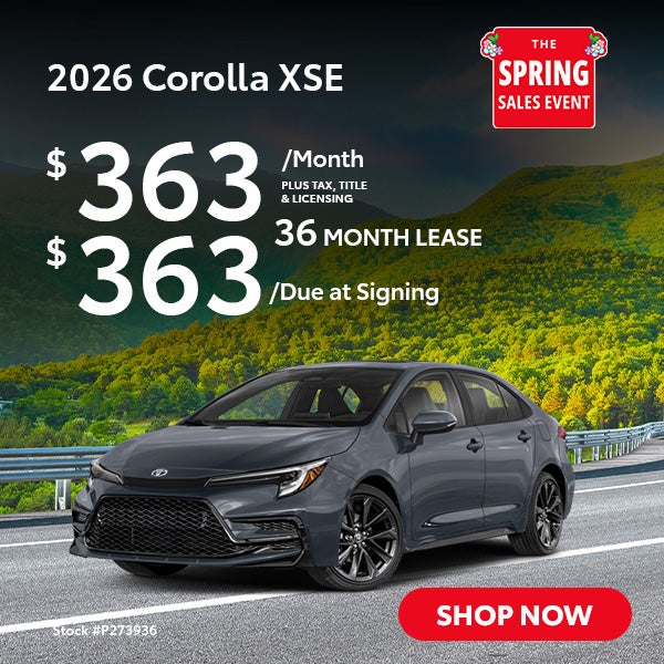 2026 Corolla XSE 