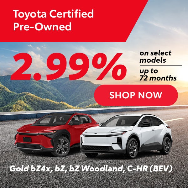 2.99% APR up to 72 months