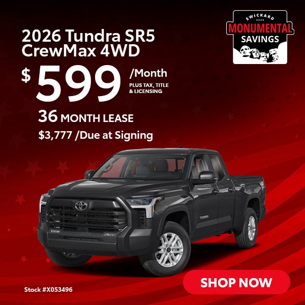 2026 Tundra SR5 CrewMax 4WD