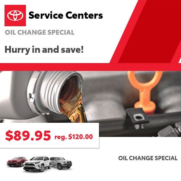 Oil Change Special