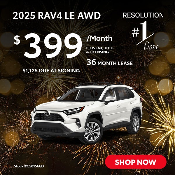 2025 RAV4 LE AWD