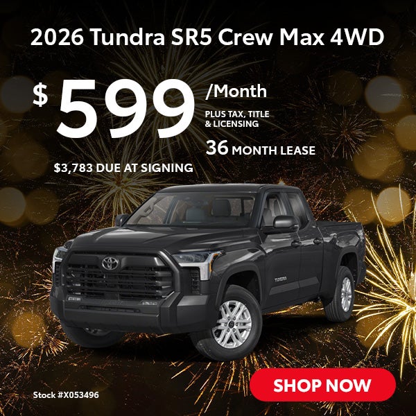 2026 Tundra SR5 Crew Max 4WD