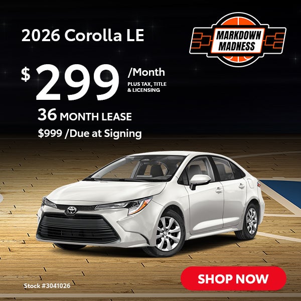 2026 Corolla LE