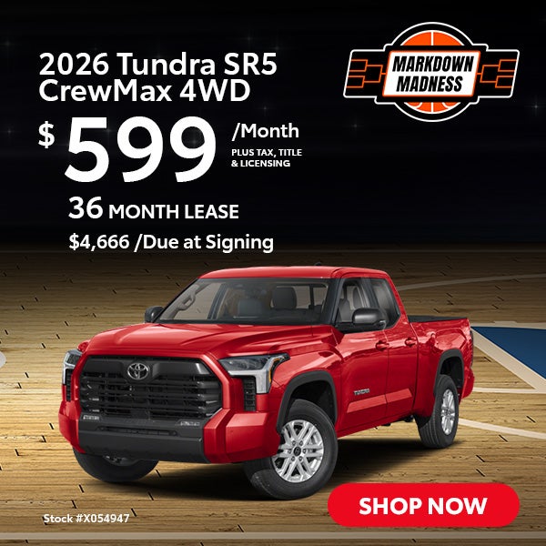 2026 Tundra SR5 CrewMax 4WD