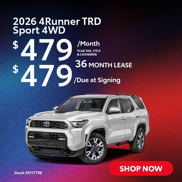 2026 4Runner TRD Sport 4WD
