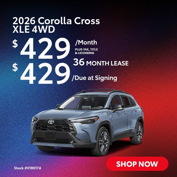 2026 Corolla Cross XLE 4WD
