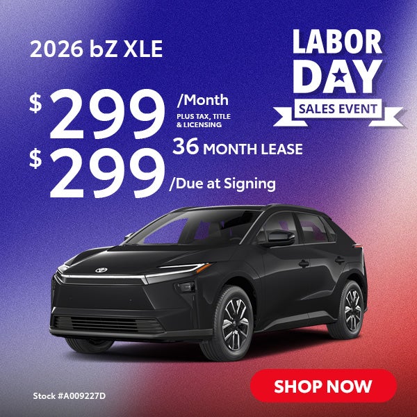 2026 Toyota bZ XLE Plus
