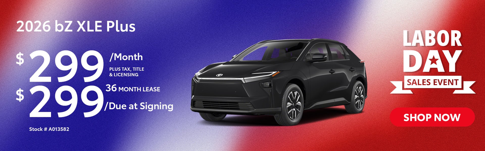 2026 Toyota bZ XLE Plus