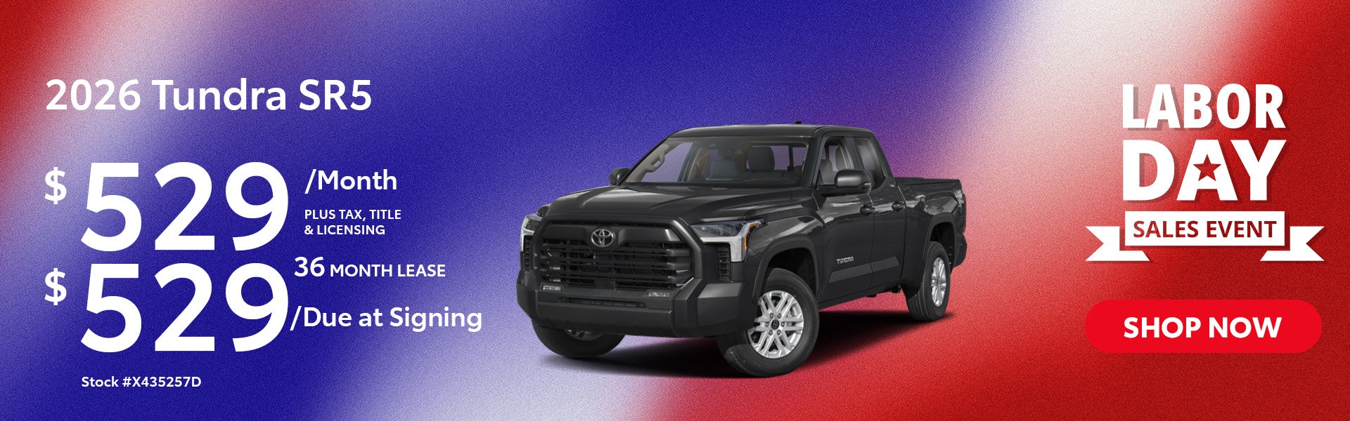 2026 Toyota Tundra SR5